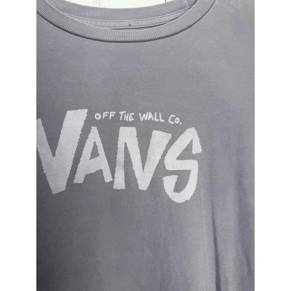Vans Long Sleeve T-Shirt Small Purple Off The Wall Parrot Palm‎ Tree Graphic - Picture 2 of 4